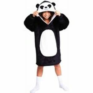 Cozy Noxxiez CH326 Panda hřejivá televizní mikinová deka s kapucí